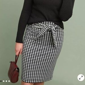 Maeve Gingham Pencil skirt